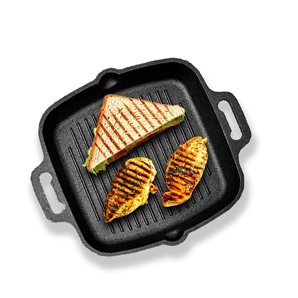 The Indus Valley Cast Iron Grill Pan - 1 Unit