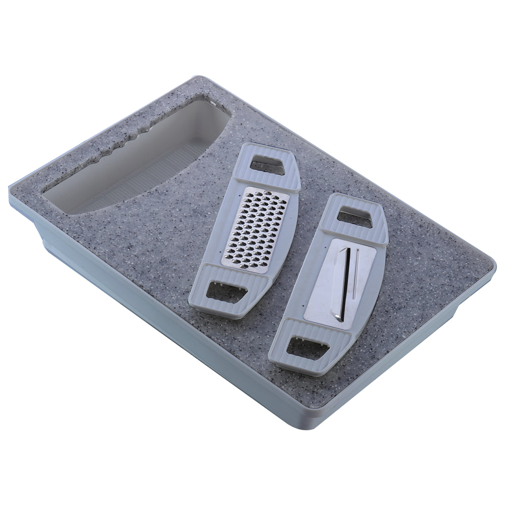 Unica Marble Multipurpose Chopping Board (Grey) - Set of 4 - 1 U