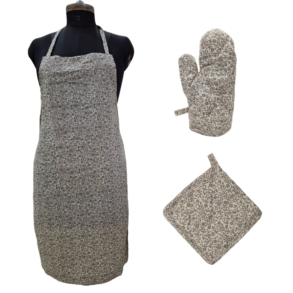 Vaa Kitchen Utility Set (Light Grey) - 3 Pieces - 1 U