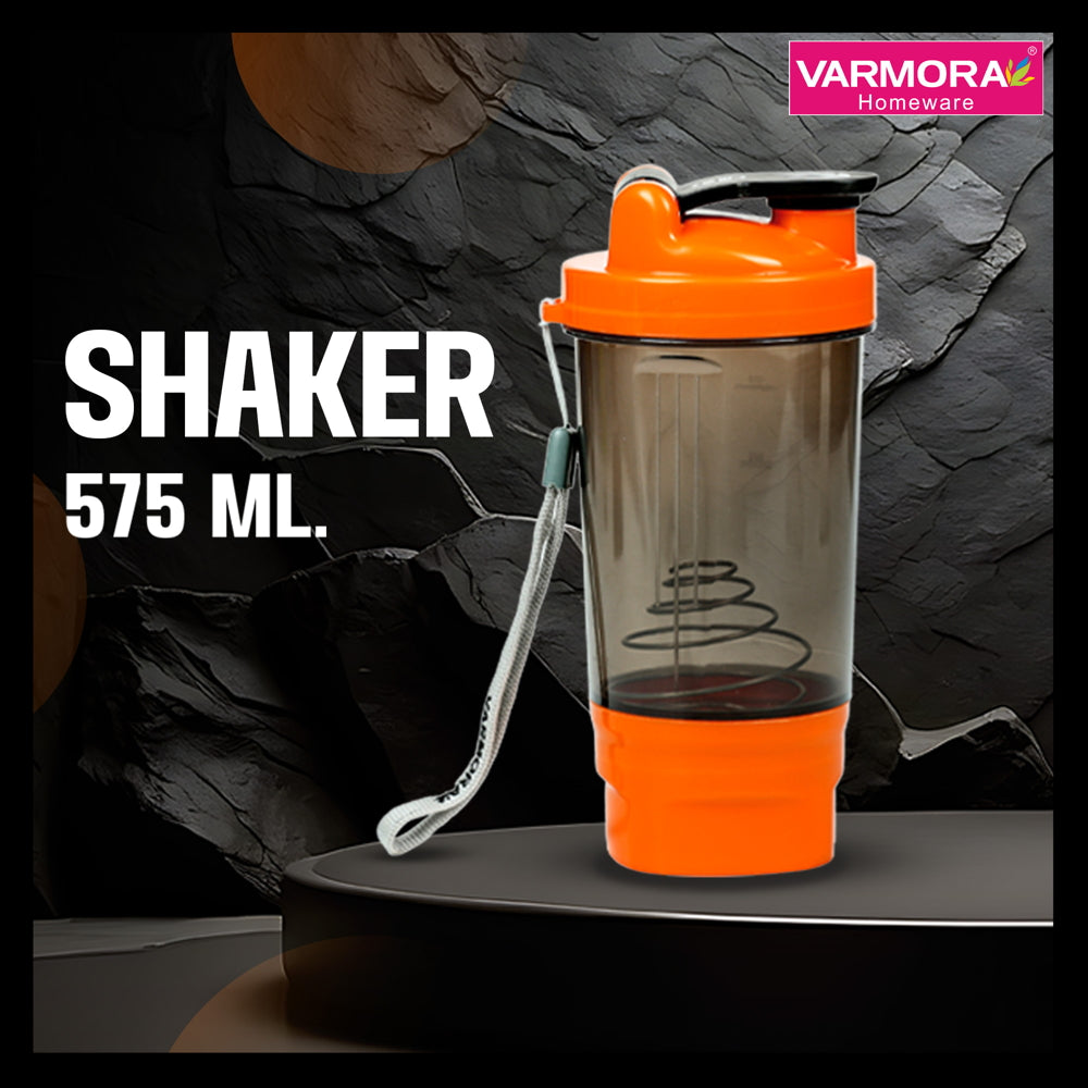 Varmora Shaker Bottle - Orange (575 ml) - 1 U