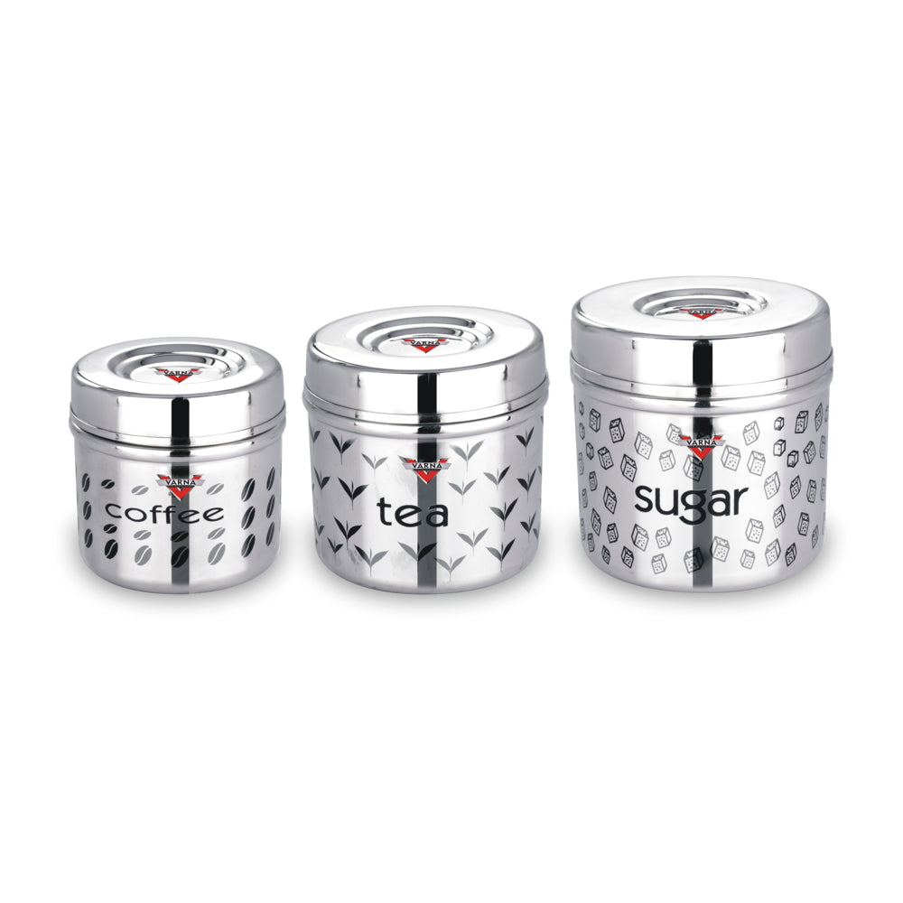 Varna Baby Diamond Deep Dabba - Set of 3 - 3 U