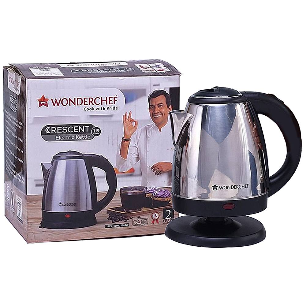 Wonderchef Crescent Electric Kettle (1350 W) - 1.5 L