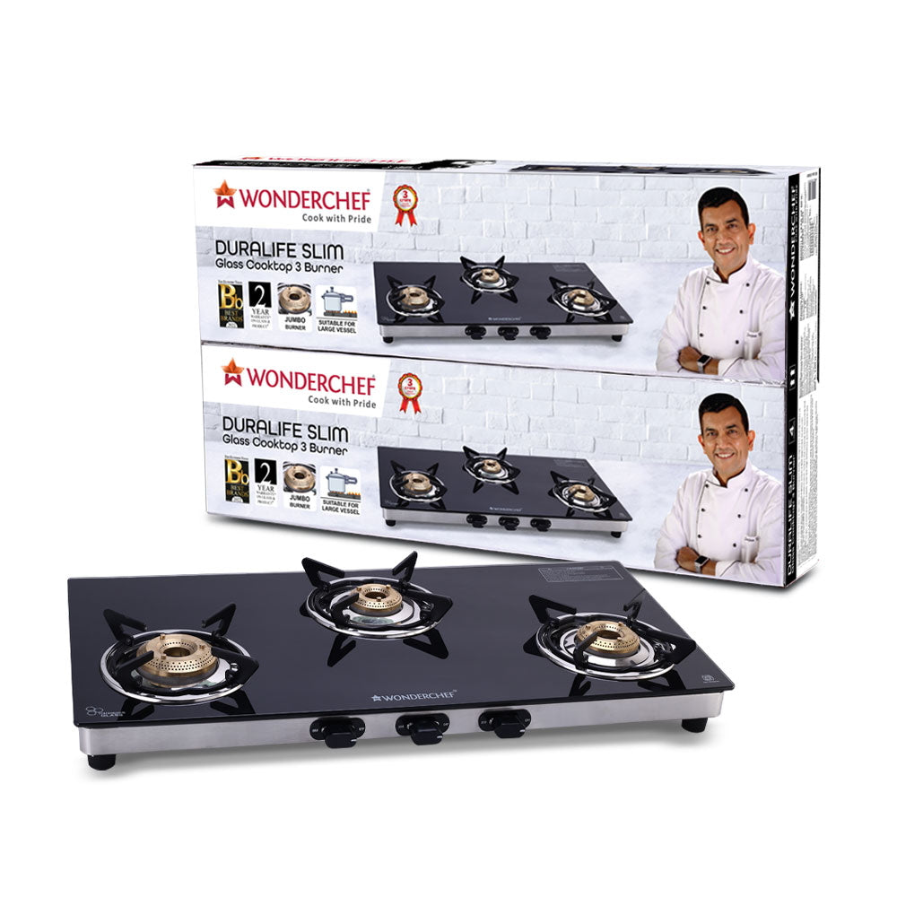 Wonderchef Duralife Slim Glass Cooktop - 1 U