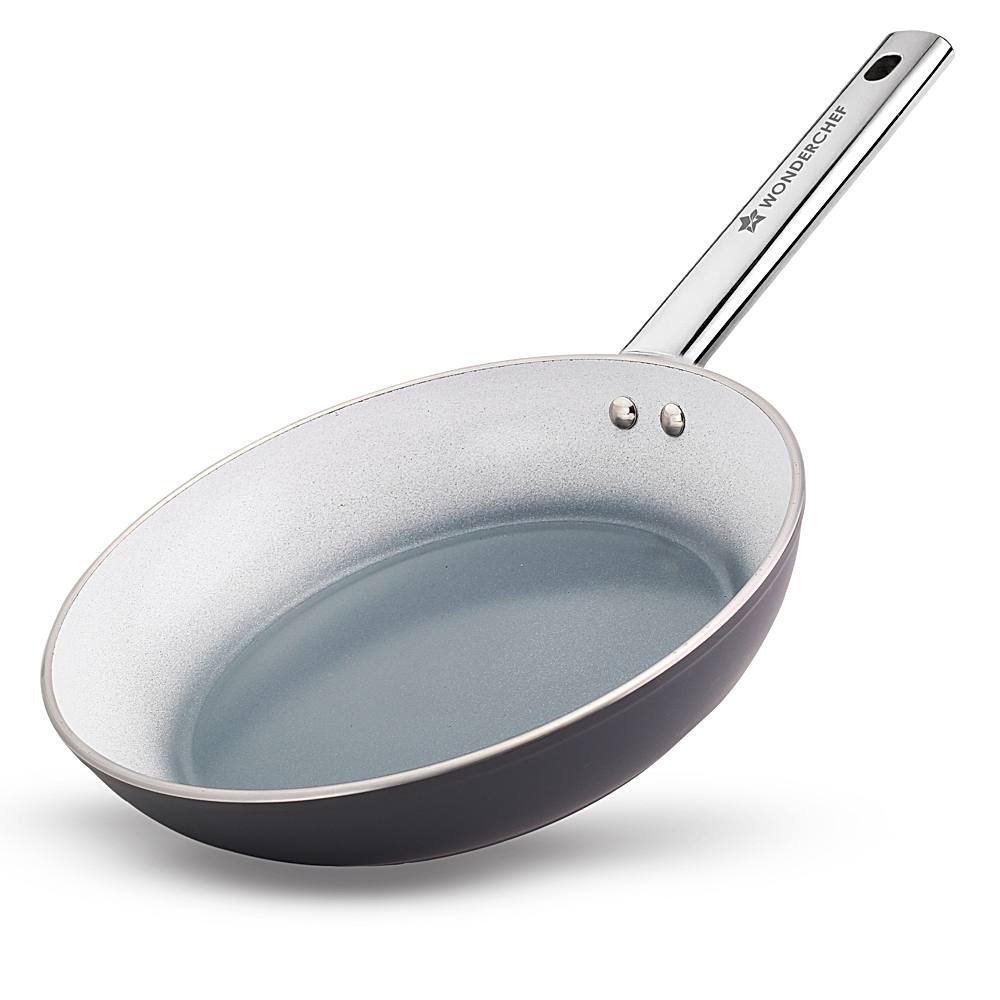 Wonderchef Eco-Glide Ceramic Coated Fry Pan (Grey) - 20Cm - 1 Unit