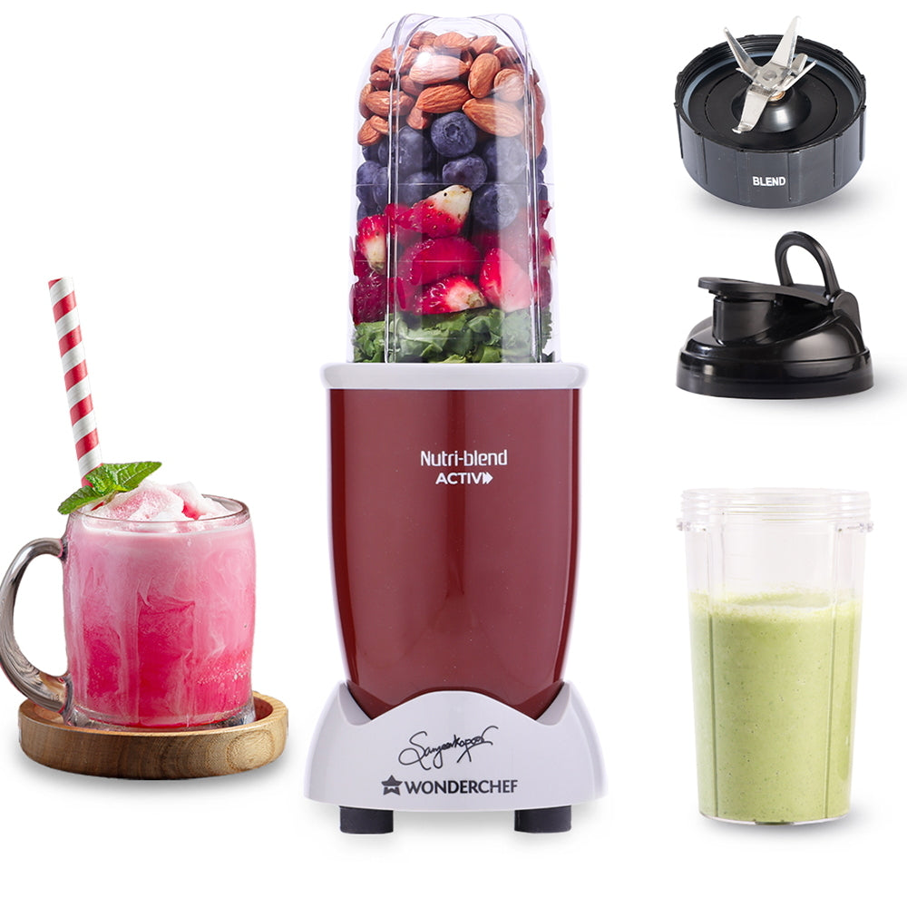 Wonderchef Nutri Blend Active (Red) - 500 W - 1 U