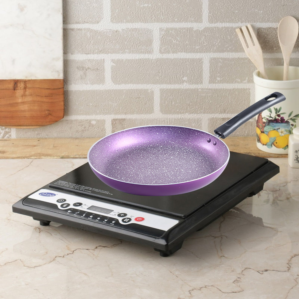 Wonderchef Tivoli Fry Pan - Purple - 24 cm