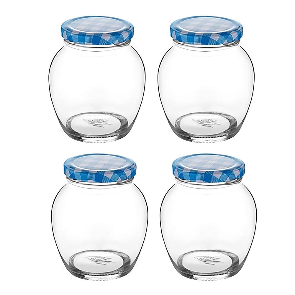 Yera Lucia Jar Glass Jars (245 ml) - 4 Pieces - 1 U