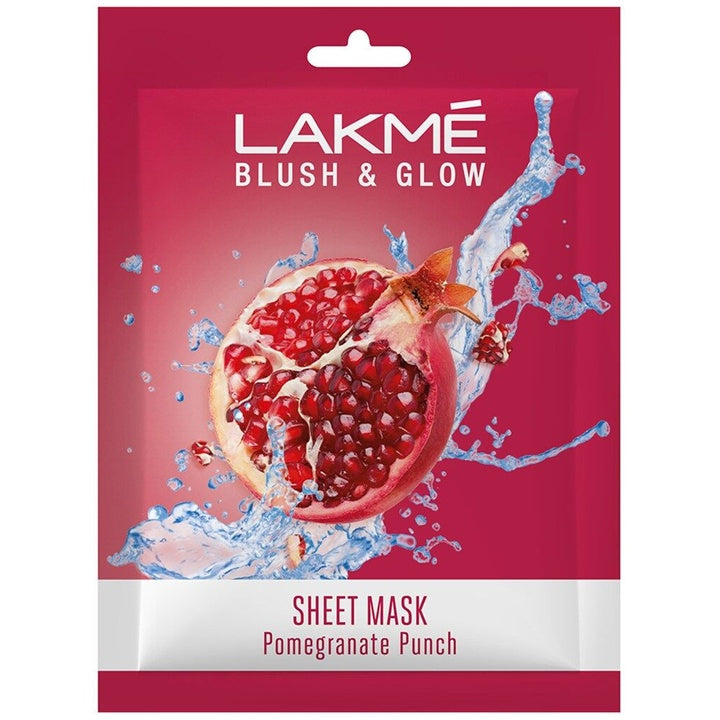 Lakme Blush & Glow Pomegranate Punch Sheet Mask - 25 ml