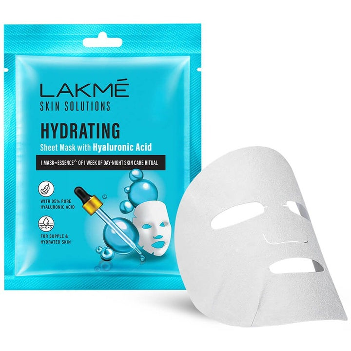 Lakme Skin Solutions Hydrating Sheet Mask with Hyaluronic Acid - 25ml