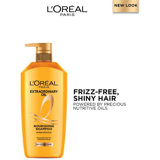 LOreal Paris Extraordinary Oil Nourishing Shampoo for Dull and Dry Hair - 1 L
