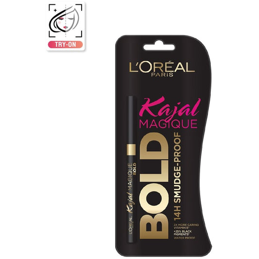 LOreal Paris Waterproof Smudge-Proof Kajal Magique - Bold, 0.35g