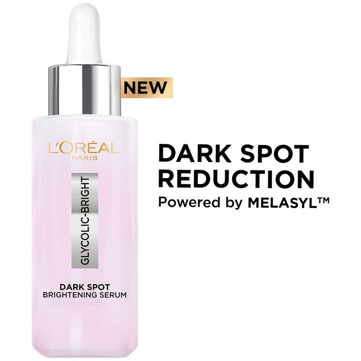 LOreal Paris Glycolic Bright Melasyl + Niacinamide Serum for Brightening Dark Spots - 30ml