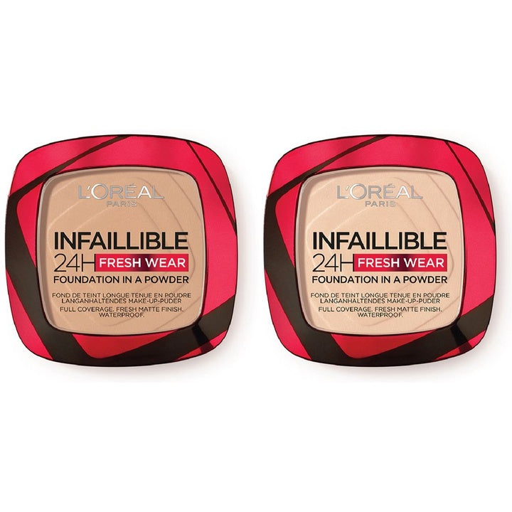 LOreal Paris Set of 2 Infallible 24H Fresh Wear Foundation - Ivory 020 & Vanilla 120