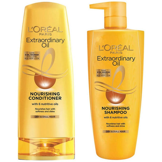 LOreal Paris Extraordinary Oil Nourishing Shampoo & Conditioner Duo