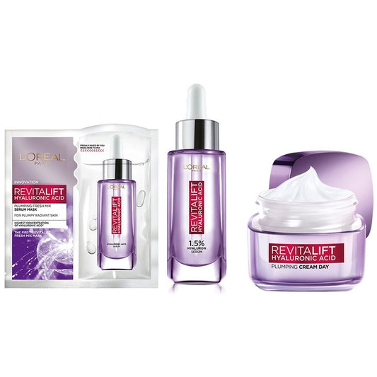 LOreal Revitalift Hyaluronic Acid Skin Care Combo