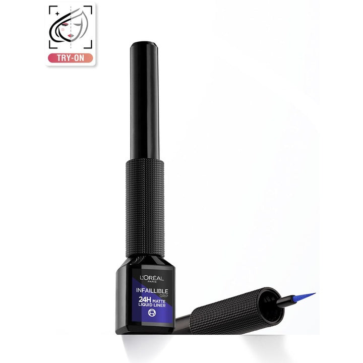 LOreal Paris Infaillible Grip 24H Matte Liquid Eyeliner 5.7 g - Blue 02