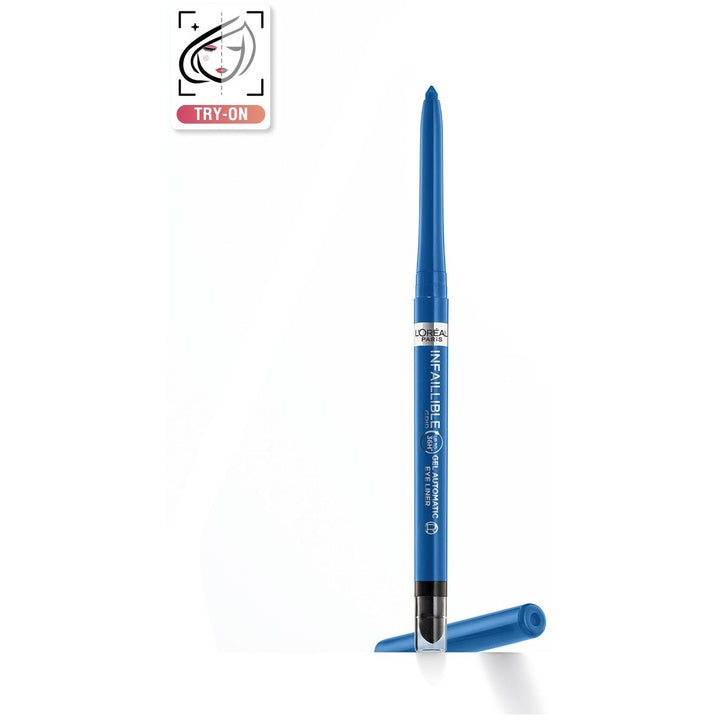 LOreal Paris INFAILLIBLE GRIP Upto 36H Gel Automatic Eye Liner 5 g - Electric Blue 006