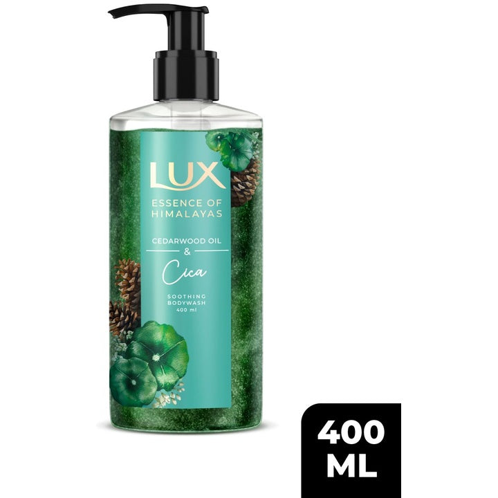 LUX Essence of Himalayas Cedarwood Oil & Cica Soothing Body Wash - 400 ml