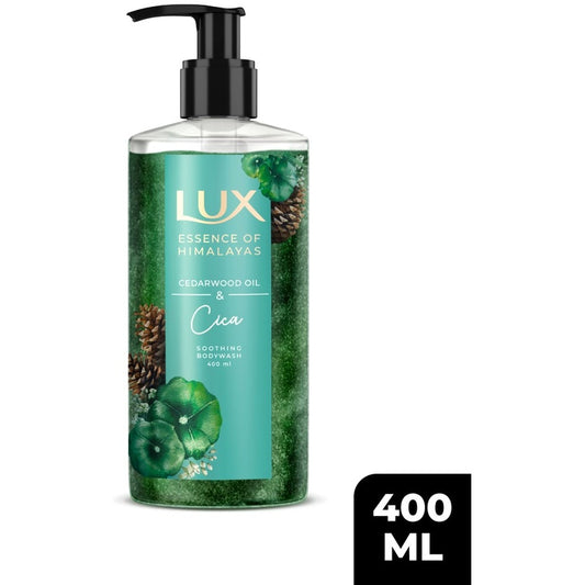 LUX Essence of Himalayas Cedarwood Oil & Cica Soothing Body Wash - 400 ml
