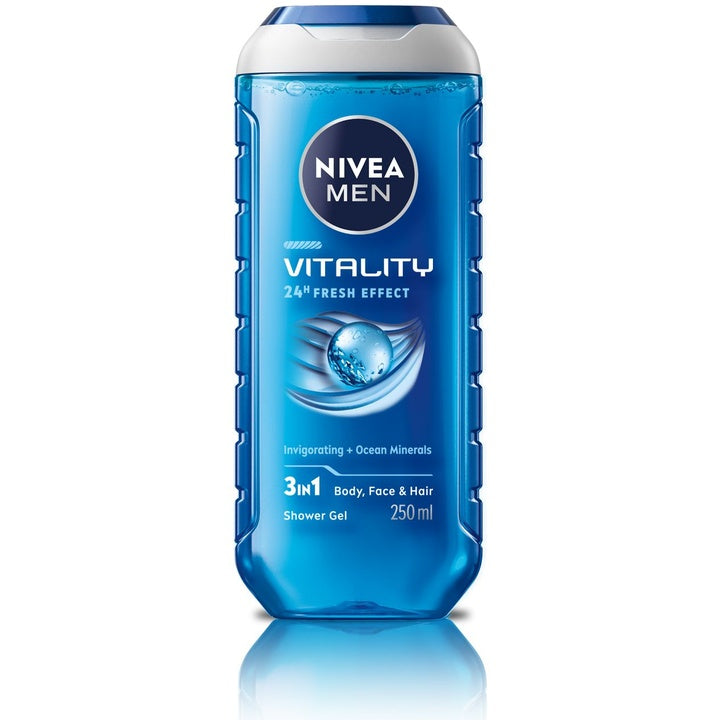 Nivea Men Vitality Fresh 3-in-1 Shower Gel 250 ml