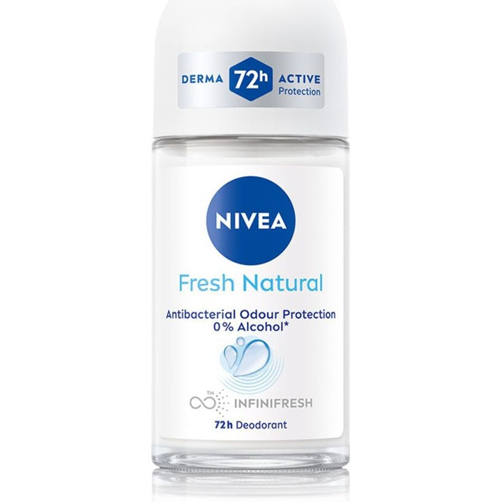 Nivea Women Fresh Natural Anti-Perspirant Roll-On Deodorant with 48h Protection 50ml