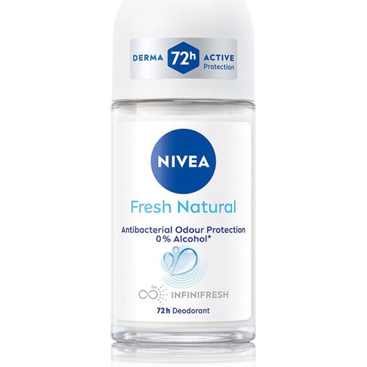 Nivea Women Fresh Natural Anti-Perspirant Roll-On Deodorant with 48h Protection 50ml