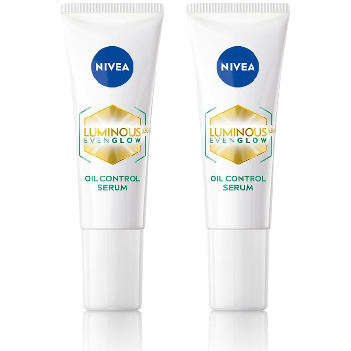 Nivea Set Of 2 Luminous Even Glow Oil Control Serum - 10ml Each
