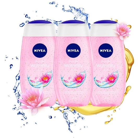 Nivea Women Set of 3 Water Lily & Oil Shower Gel