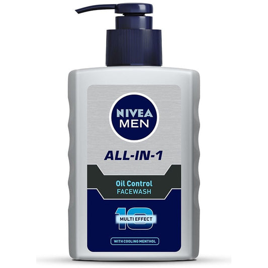 Nivea Men Oil Control All-In-1 Face Wash with Cooling Menthol - 150 ml