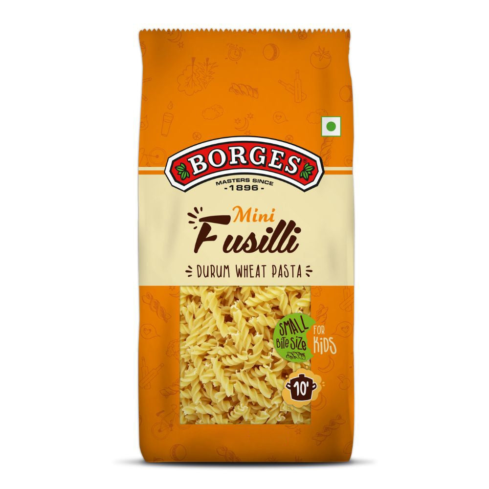 Borges Mini Fusilli Durum Wheat Pasta - 350 g
