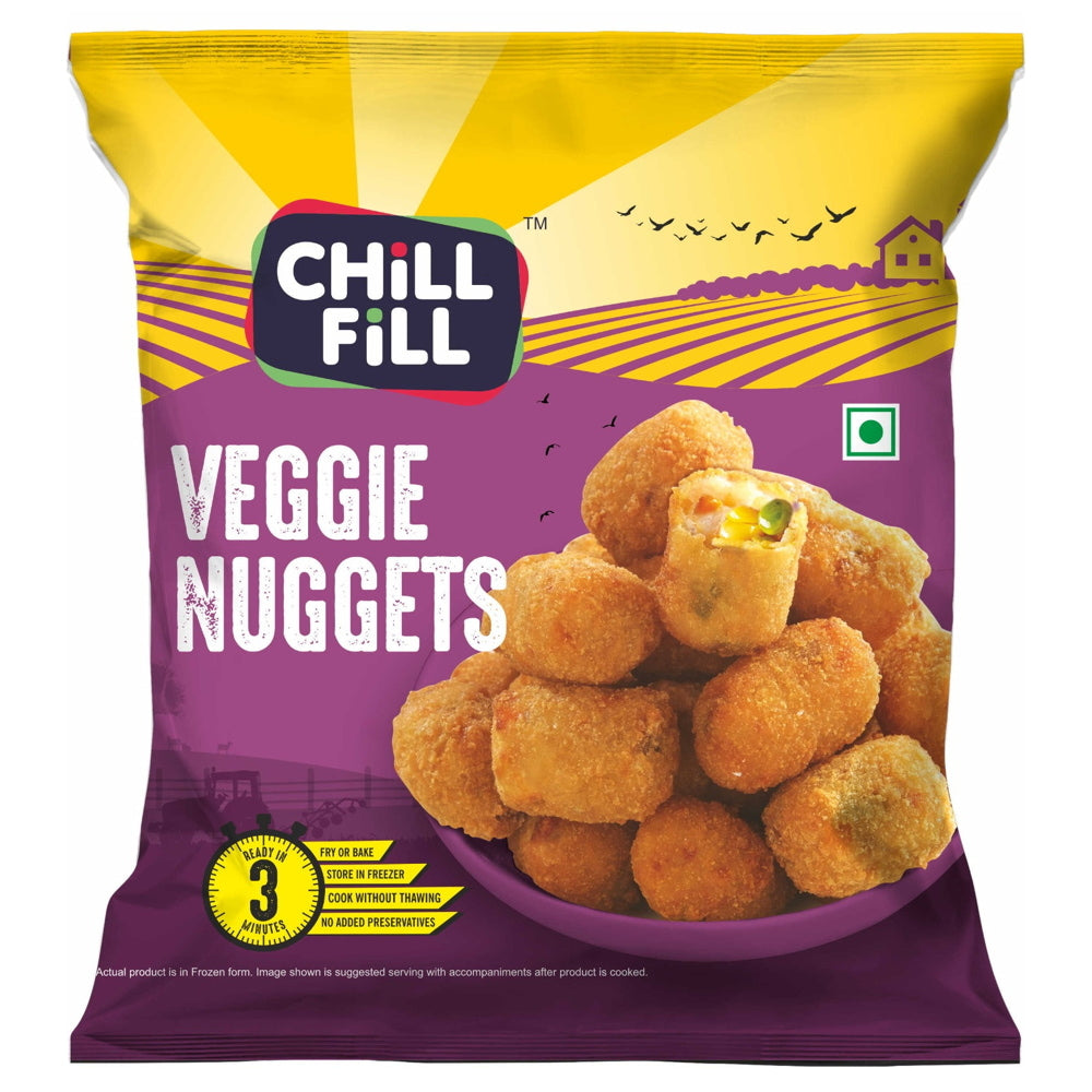 Chill Fill Veggie Nuggets - 325 g