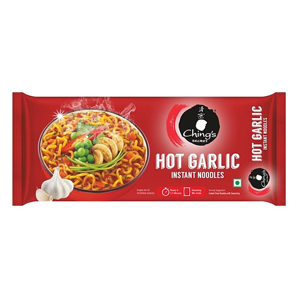 Ching's Hot Garlic Instant Noodles - 240 g