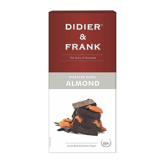 Didier & Frank Roasted Almond Dark Chocolate - 80 g
