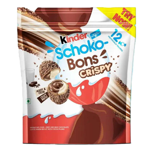 Kinder Schoko Bons Crispy Wafer Milky & Cocoa - 67.2 g