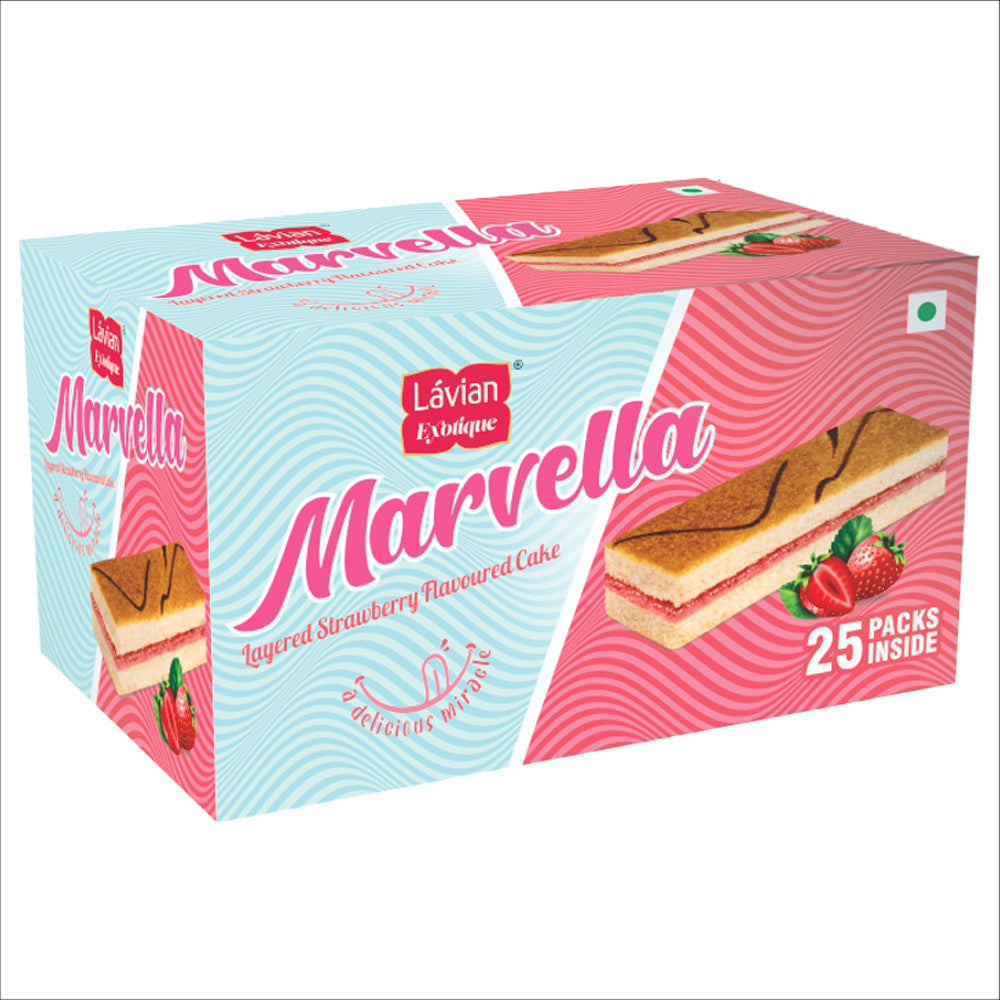 Lavian Exotique Marvella Layered Strawberry Cake - 460 g