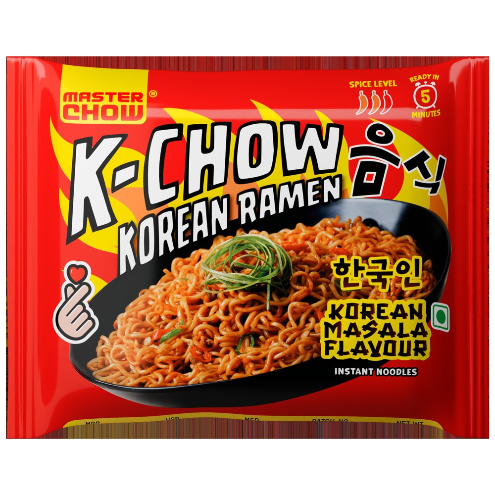 Masterchow K-Chow Korean Ramen Masala Flavour Instant Noodles - 94 g
