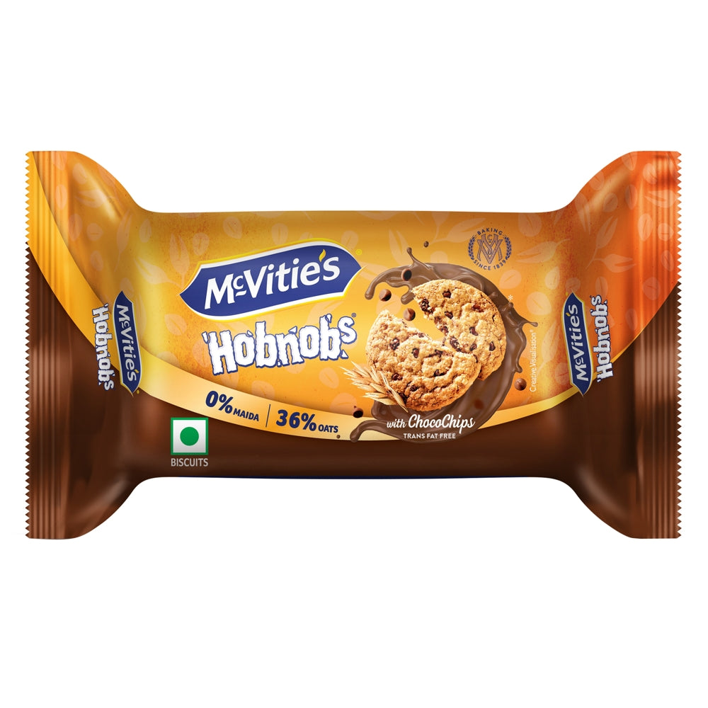 McVities Hobnobs Cookies With Choco Chips - 75 g