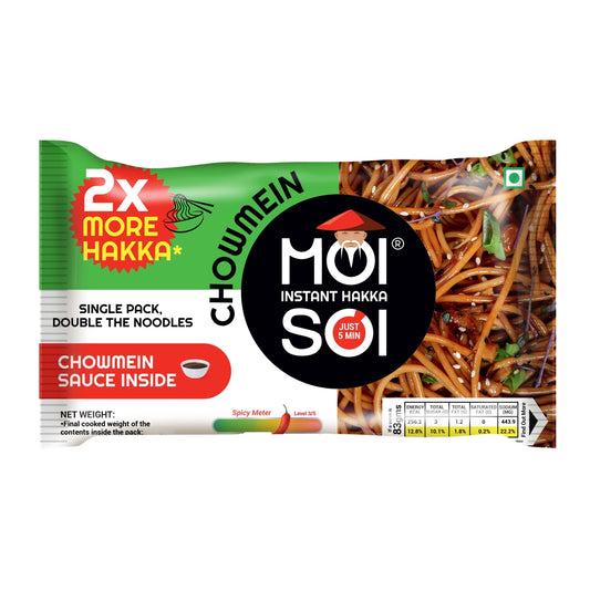 Moi Soi Instant Hakka Noodles Chowmein - 165 g