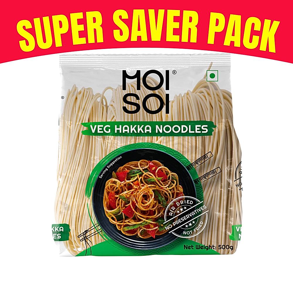 Moi Soi Veg Hakka Noodles - 500 g