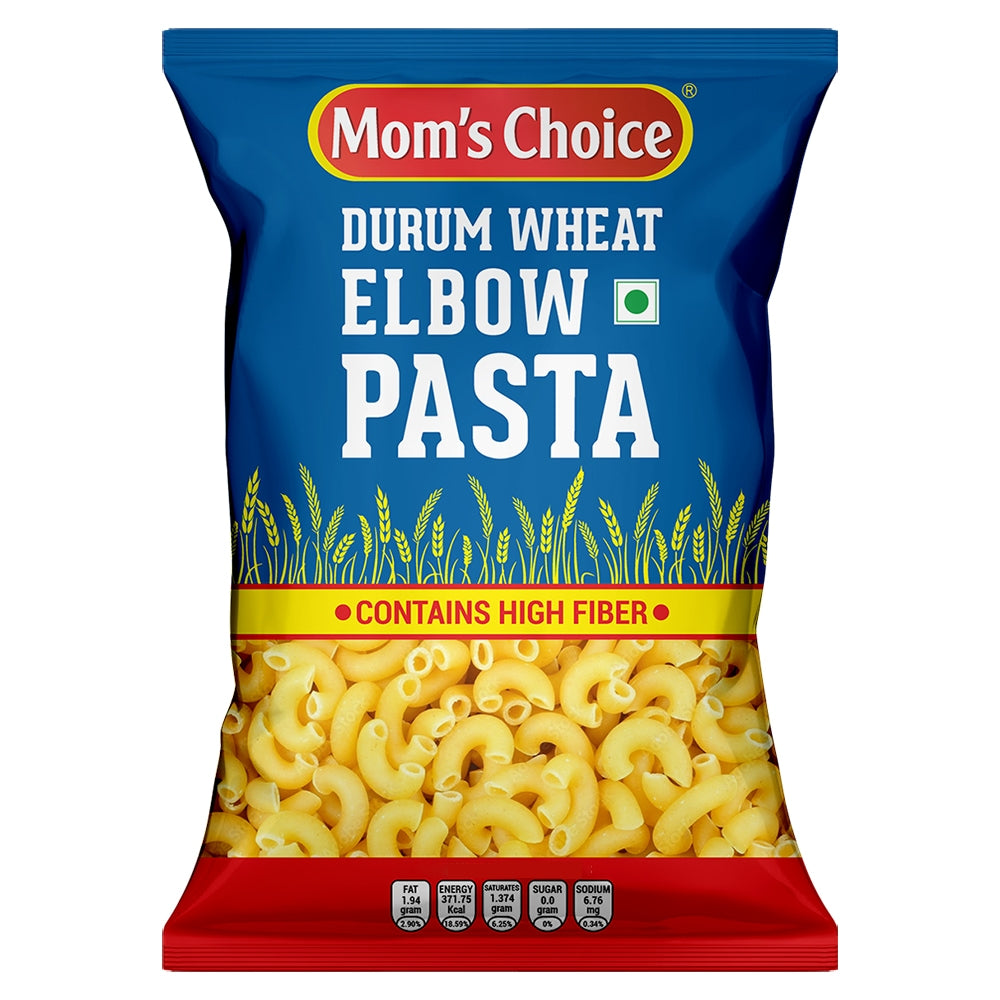 Mom's Choice Durum Wheat Elbow Pasta - 150 g