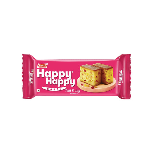 Parle Happy Happy Tutti Frutty Flavoured Cake - 100 g
