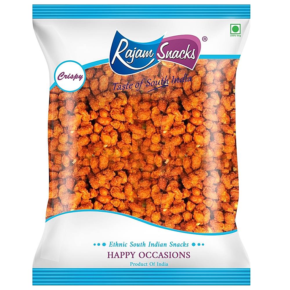 Rajam Snacks Fry Masala Groundnut - 150 g