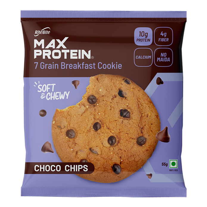 RiteBite Max Protein Cookie Choco Chips - 55 g