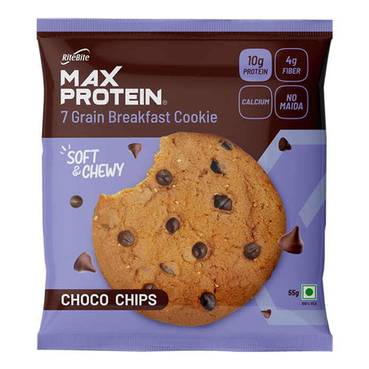 RiteBite Max Protein Cookie Choco Chips - 55 g