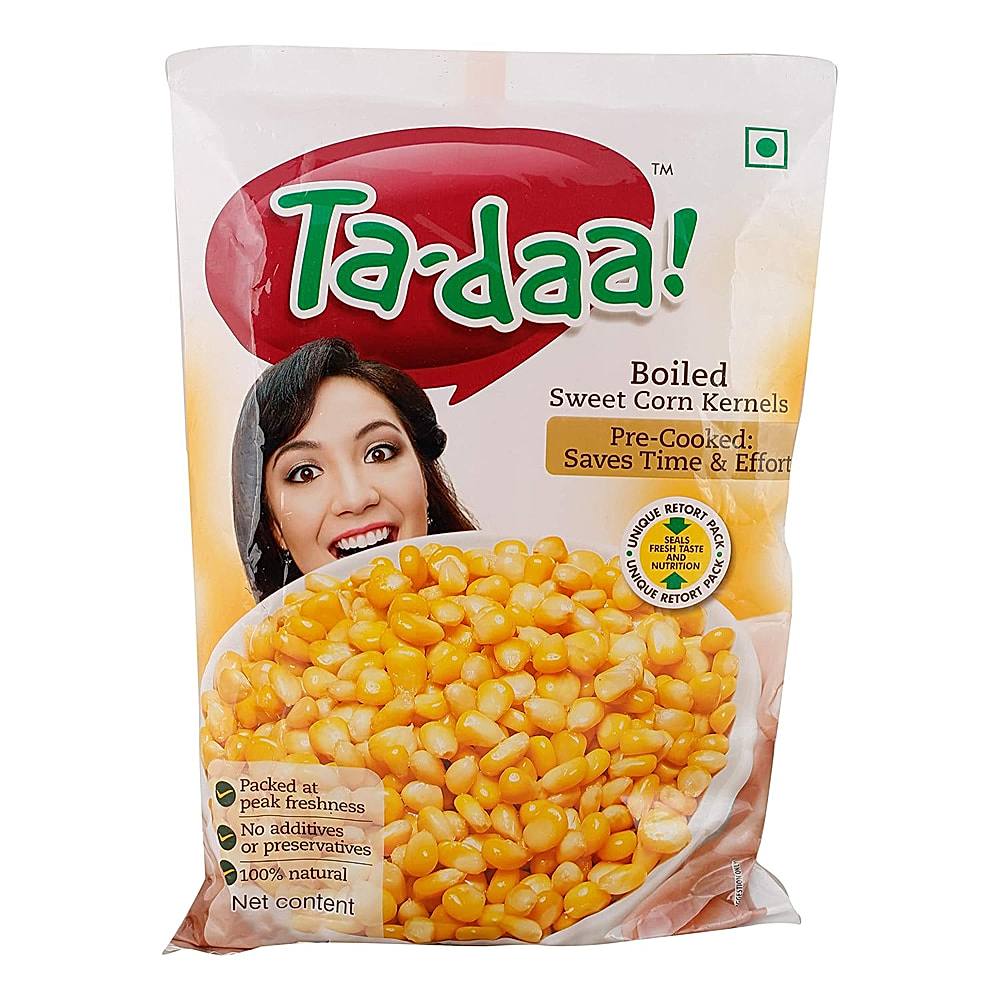 Tadaa Boiled Sweet Corn Kernels - 625 g