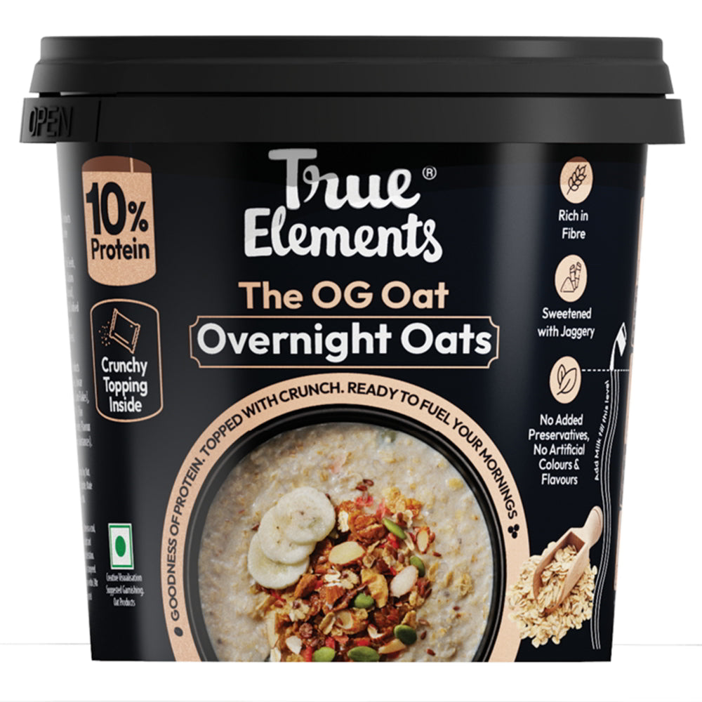 True Elements The OG Oat Overnight Oats - 62 g