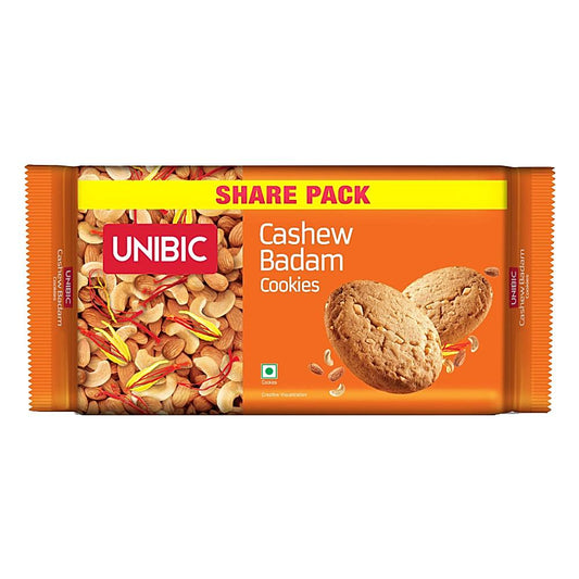 Unibic Cashew Badam Cookies (5 U x 97 g) - 485 g