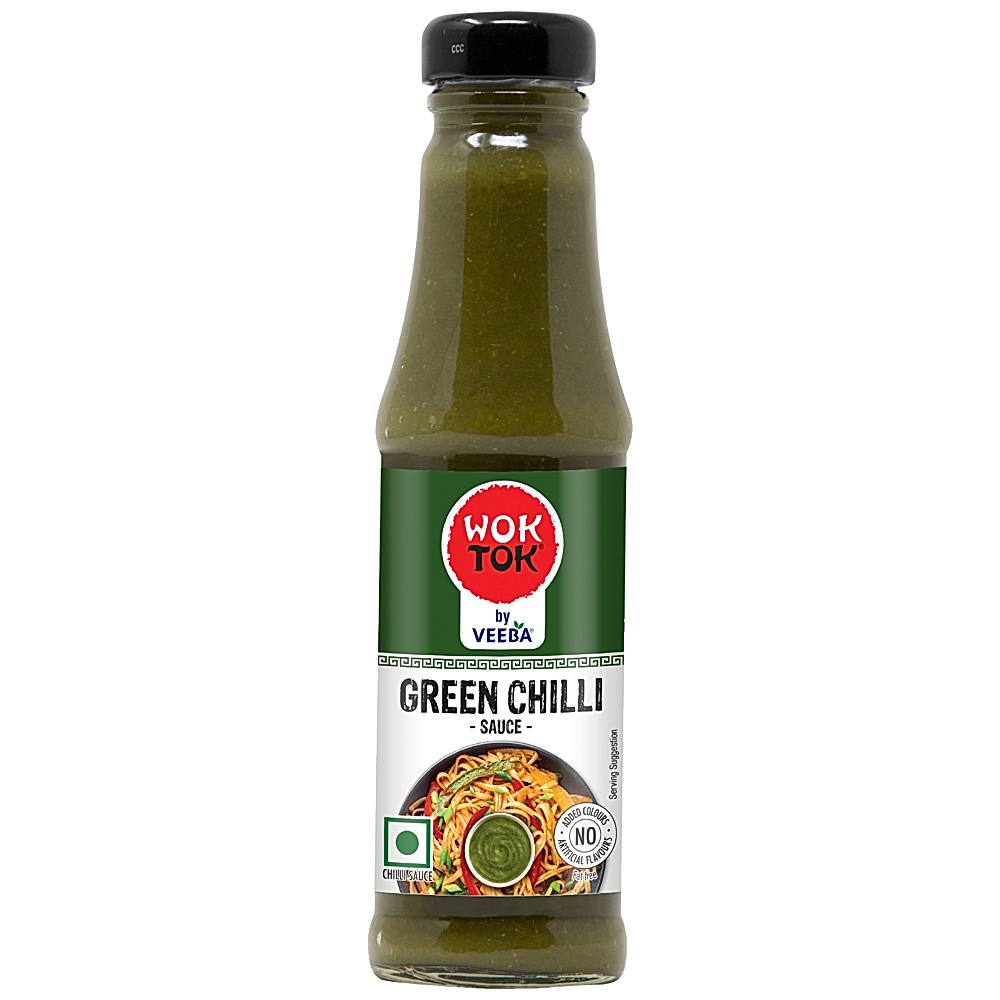 Wok Tok By Veeba Green Chilli Sauce - 200 g