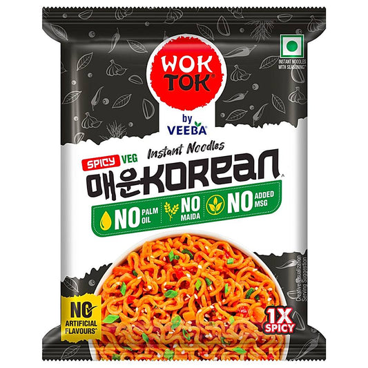 Wok Tok By Veeba Instant Korean Noodles - 66 g