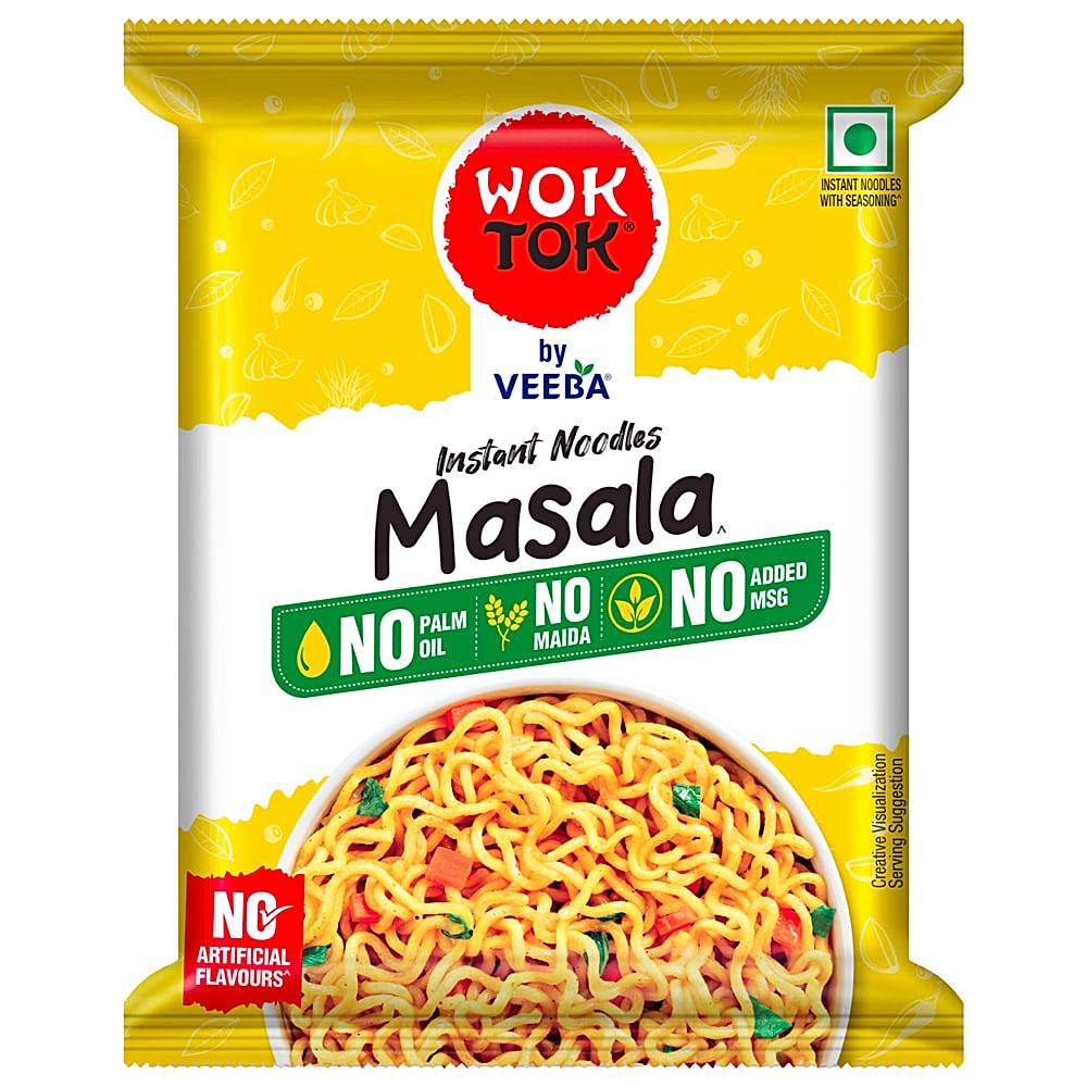 Wok Tok By Veeba Instant Masala Noodles - 66 g